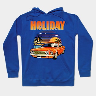 A vacation to the beach Hoodie